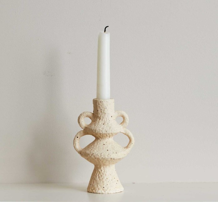 Hand built Candleholders