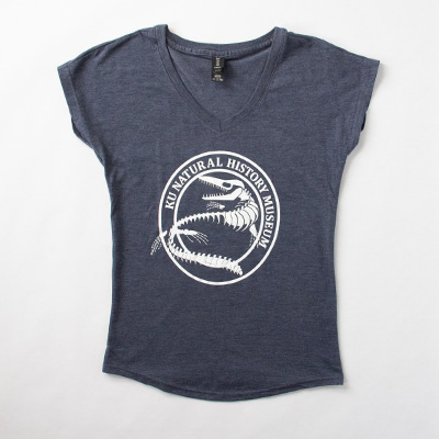 Natural History Museum Ladies Cut V-Neck Tee