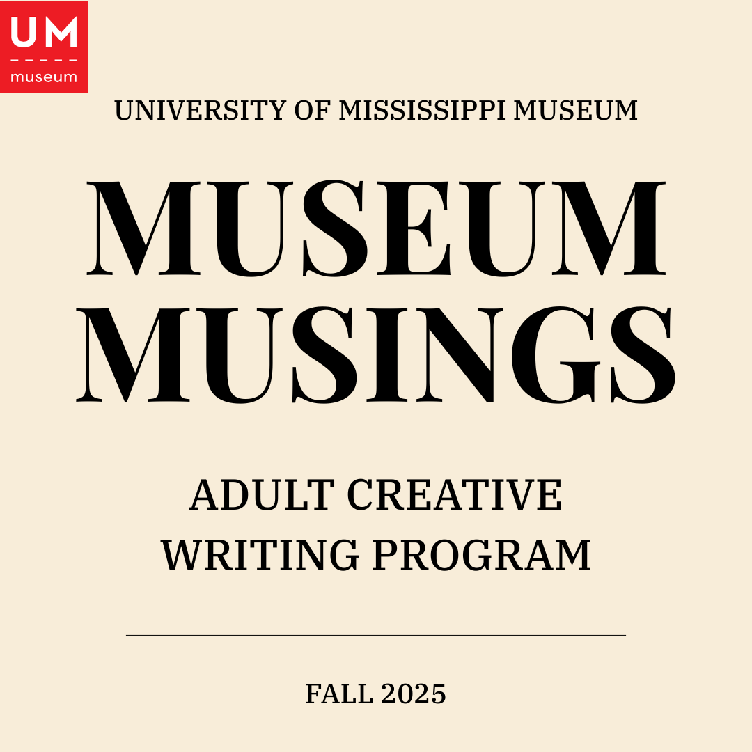 Museum Musings: Adult Creative Writing Program