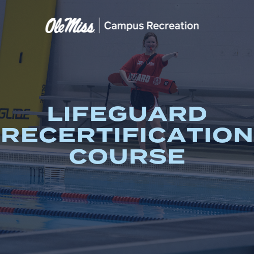 AQUATICS: Lifeguard Recertification Course (August 24th)