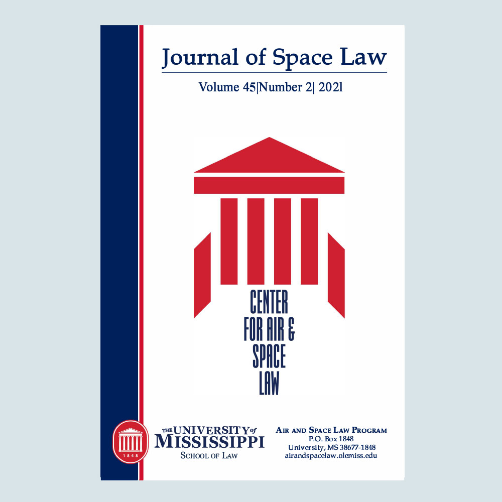 Journal of Space Law 45.2 - DIGITAL ISSUE