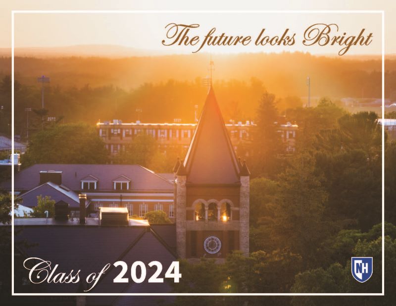 UNH 2024 Graduate Note Card - The Future Looks Bright