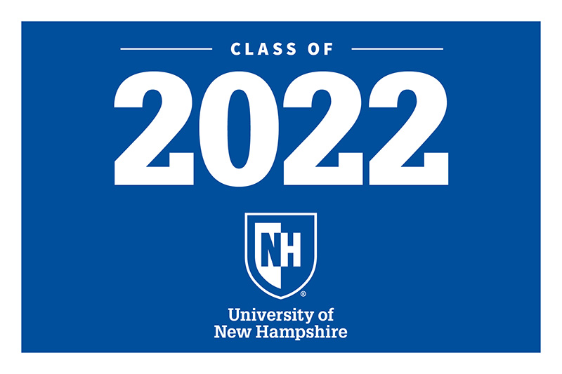 2022 UNH Class of 2022 Lawn Sign