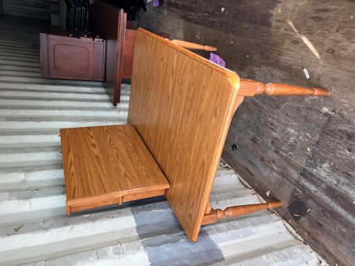 Kitchen Table with Leaf and 3 matching chairs