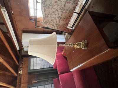 Candelabra Brass Lamp