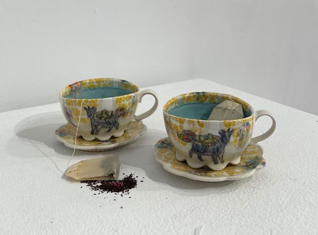 Mitzi  Davis cup and saucer set