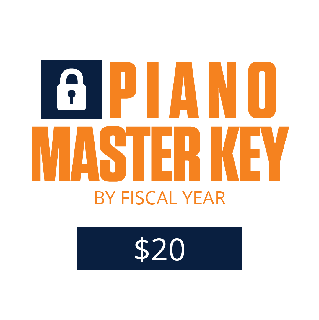 Piano Master Key by Year