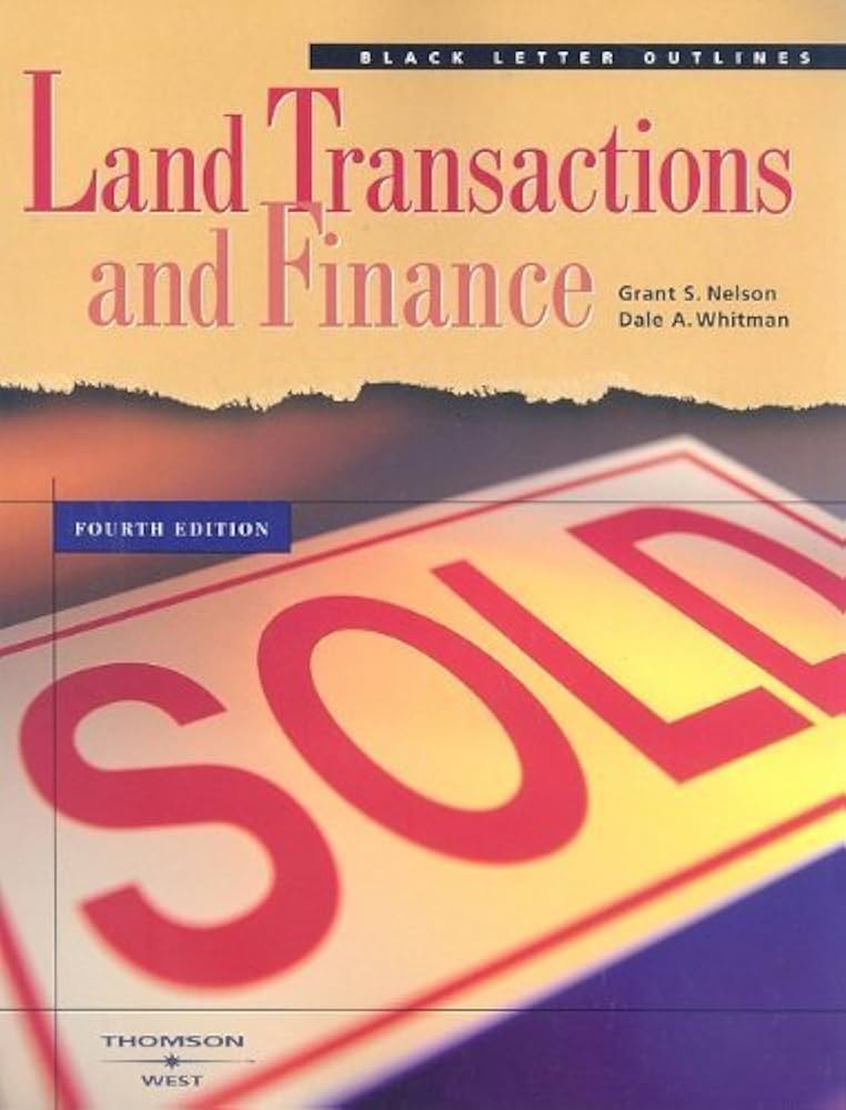 BLO: Land Transactions and Finance 4th