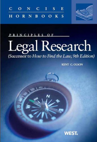 Principles of Legal Research