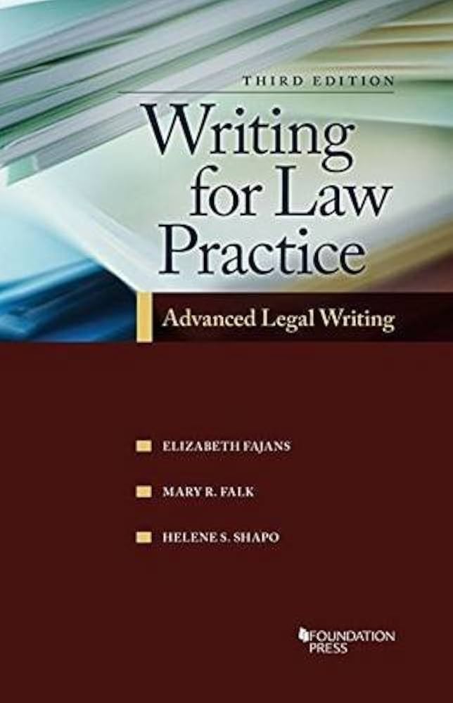 Writing for Law Practice 3rd
