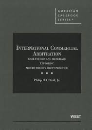 International Commercial Arbitration 1st