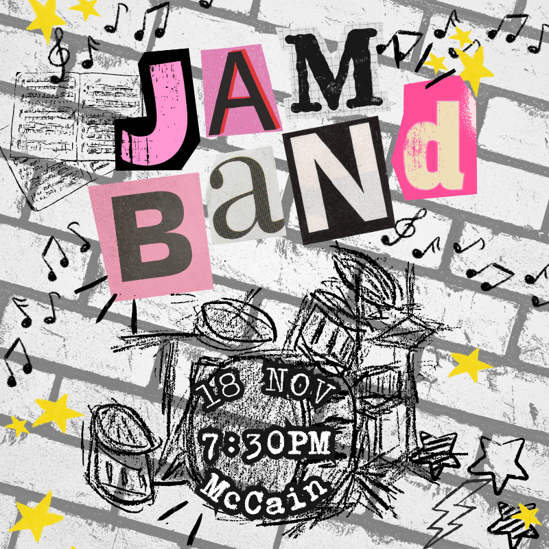 Jam Band Concert | Tuesday, November 18th, 2025 | 7:30pm