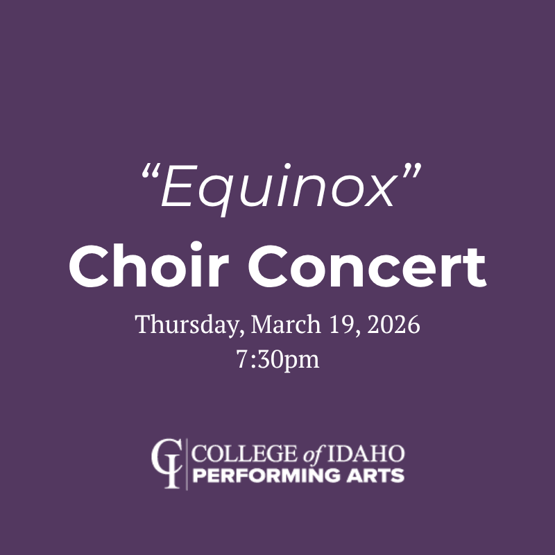 "Equinox" Choir Concert | Thursday, March 19th, 2026 | 7:30pm