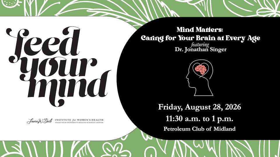 Feed Your Mind Mind Matters: Caring for your Brain at Every Age featuring Dr. Jonathan Singer