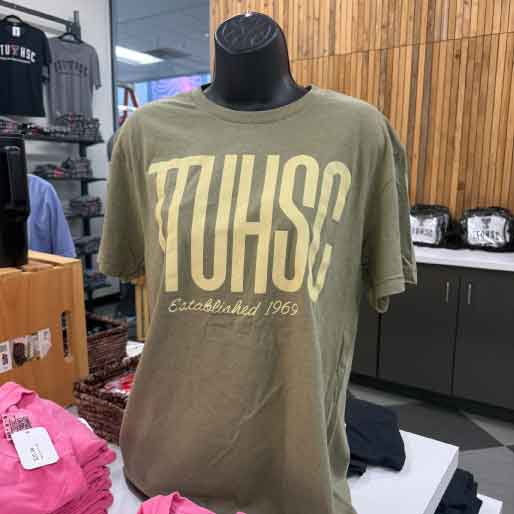 TTUHSC Olive & Khaki T-shirt