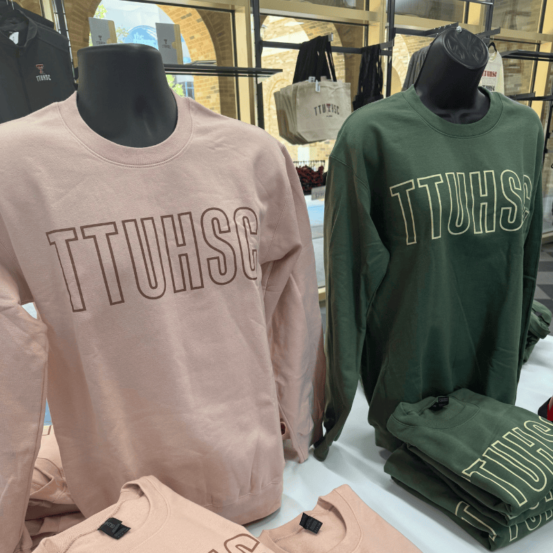 TTUHSC Outline Crewneck