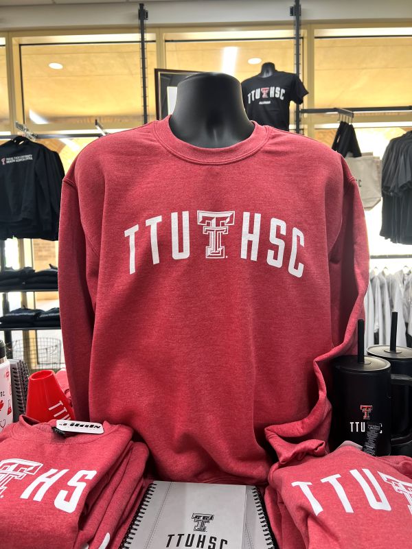 Heather Red Spirit Arch Crewneck