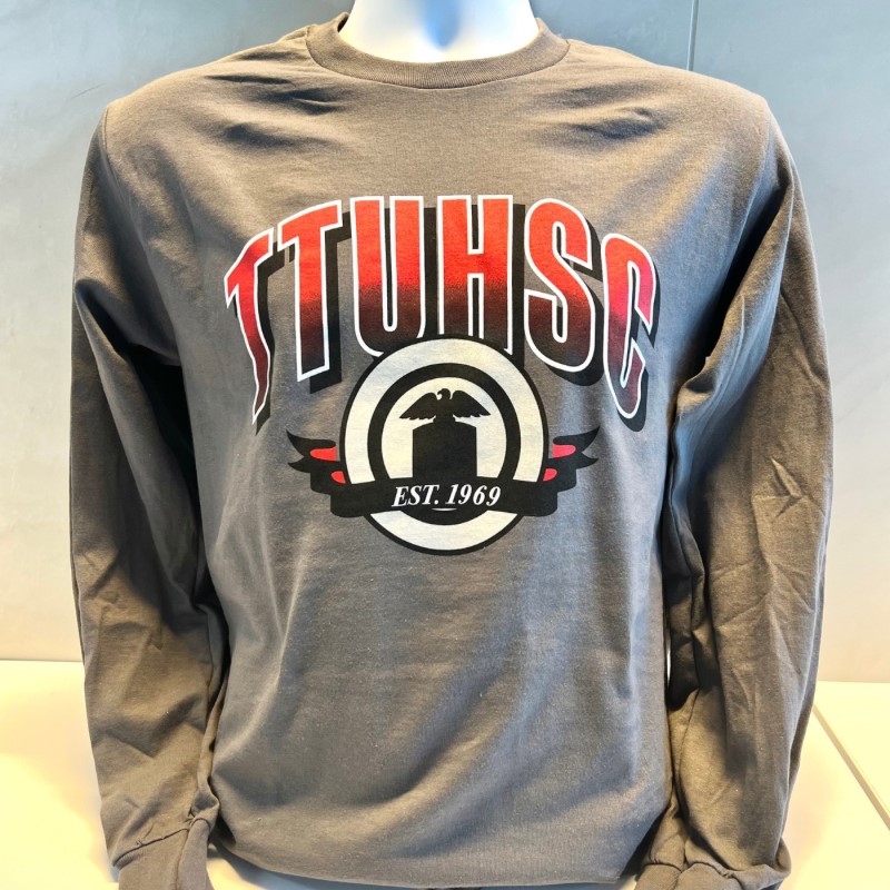 Ribbon Crest Long Sleeve Tee