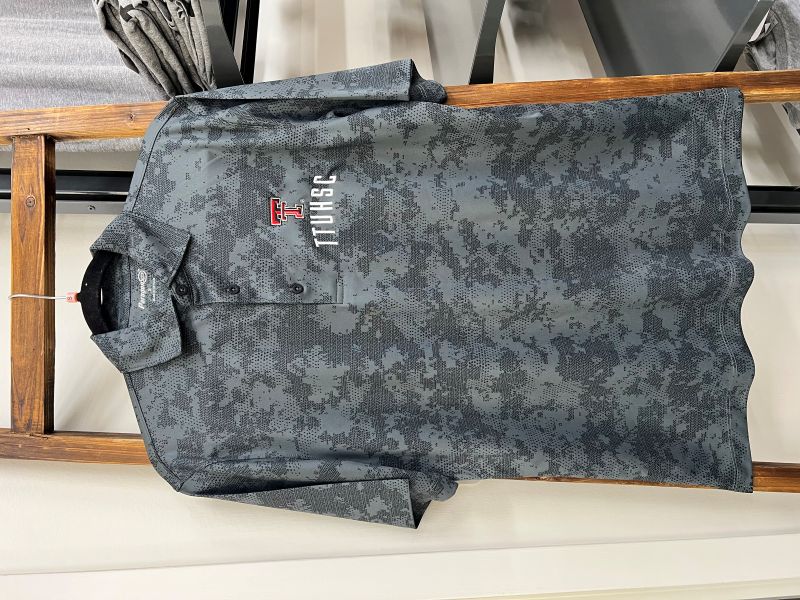 Charcoal Camo Polo