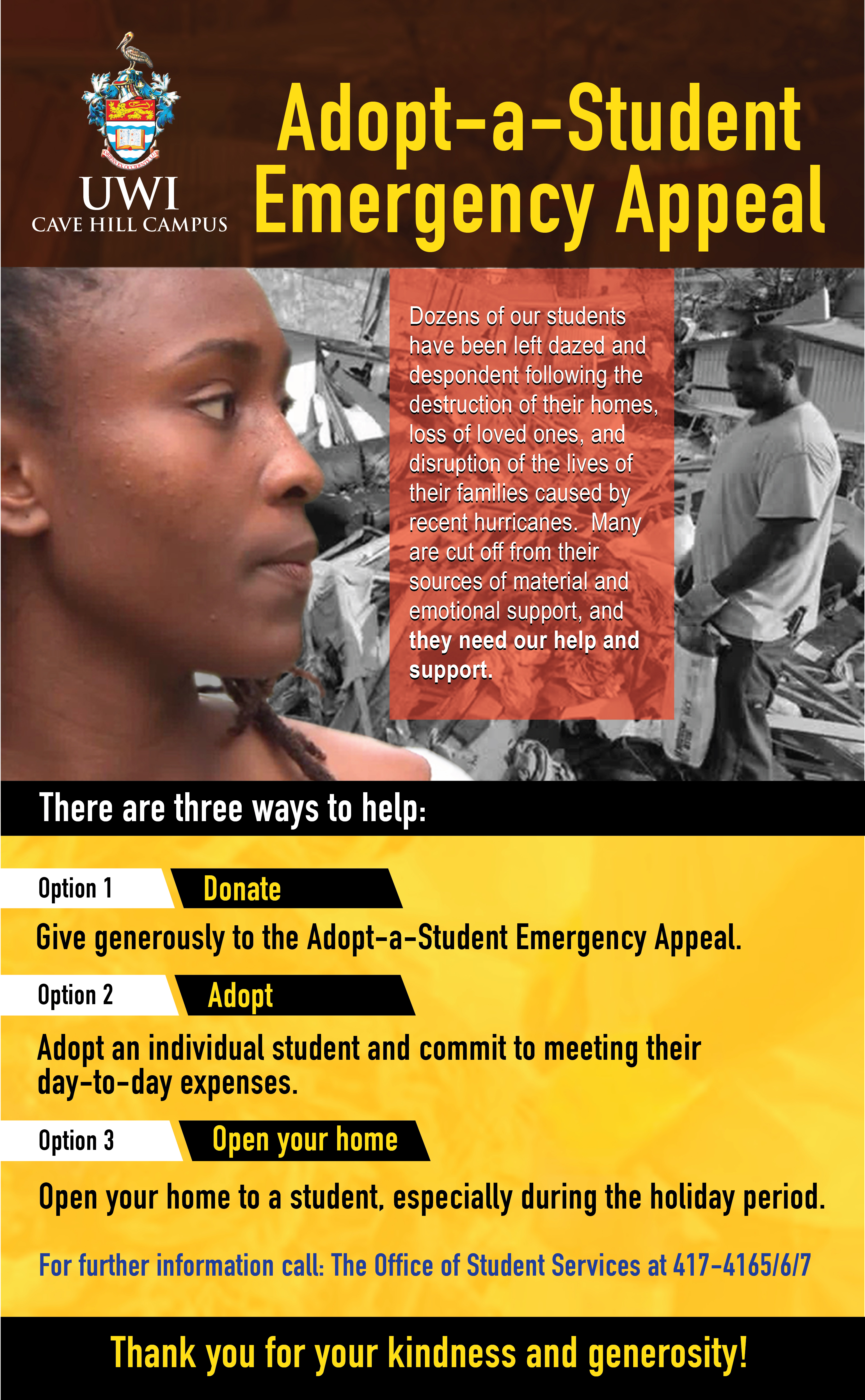 Adopt-A-Student Emergency Appeal