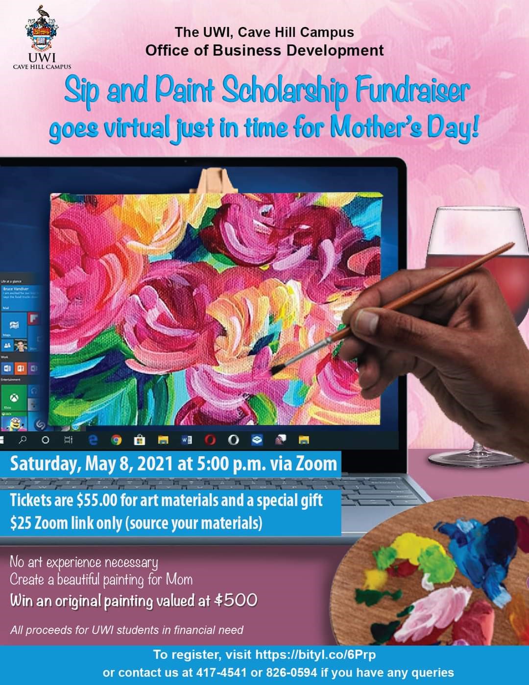 Sip and Paint Scholarship Fundraiser